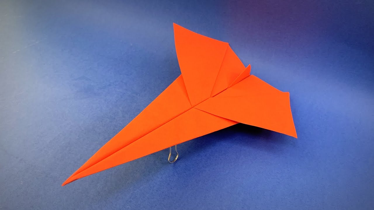 Vliegtuig Vouwen | Hoe maak je een Papieren Vliegtuig dat VER VLIEGT