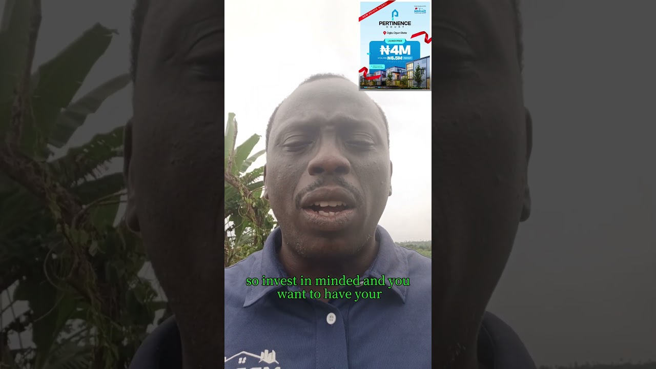 Land Available for Sale in Ogijo, Sotubo Ogun State Registered Survey
