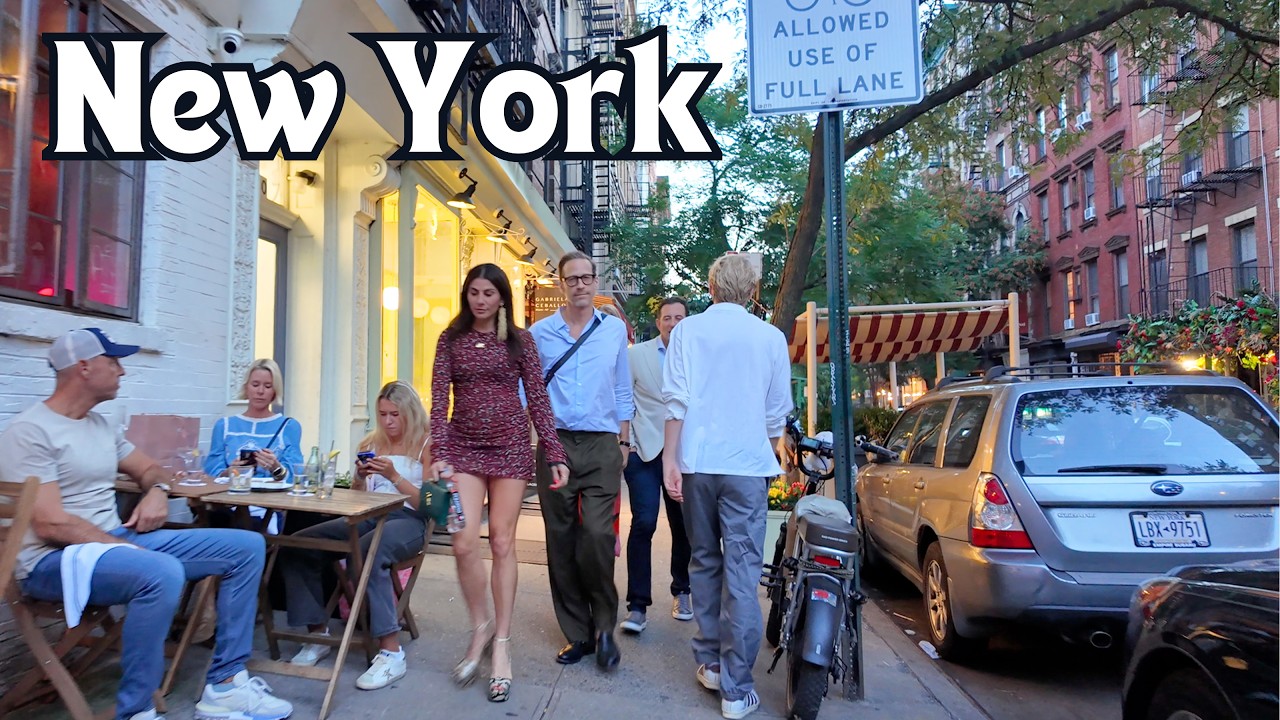 New York, Amerika Serikat | NYC | Jelajah Kota Malam 4K