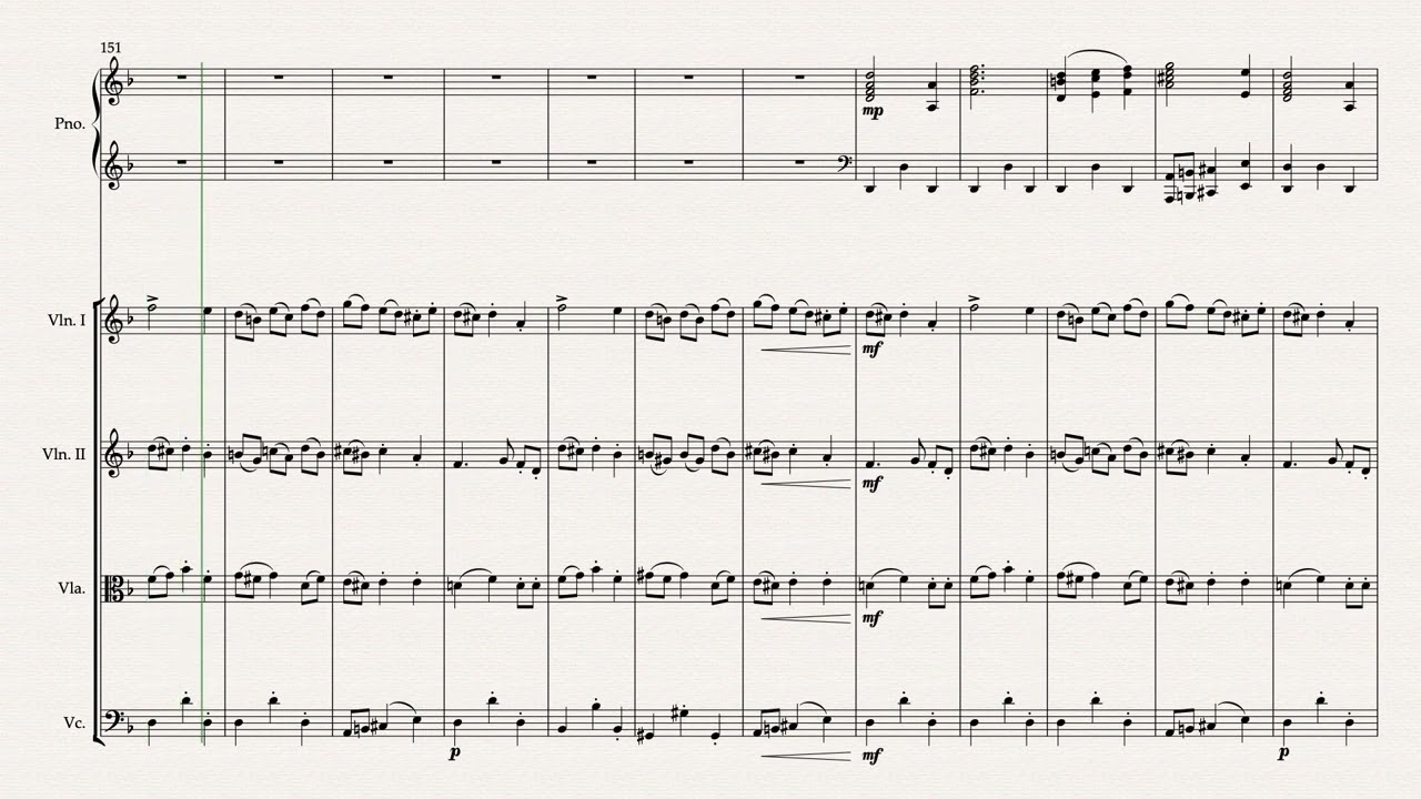 Strings & Hammers II, Movt 1