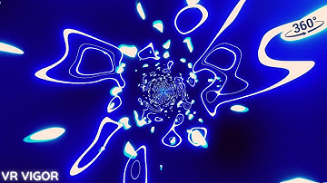 Hypnotize Video with VJ Loop Neon Colourful Changing #neoncolors #hypnotize #360vr