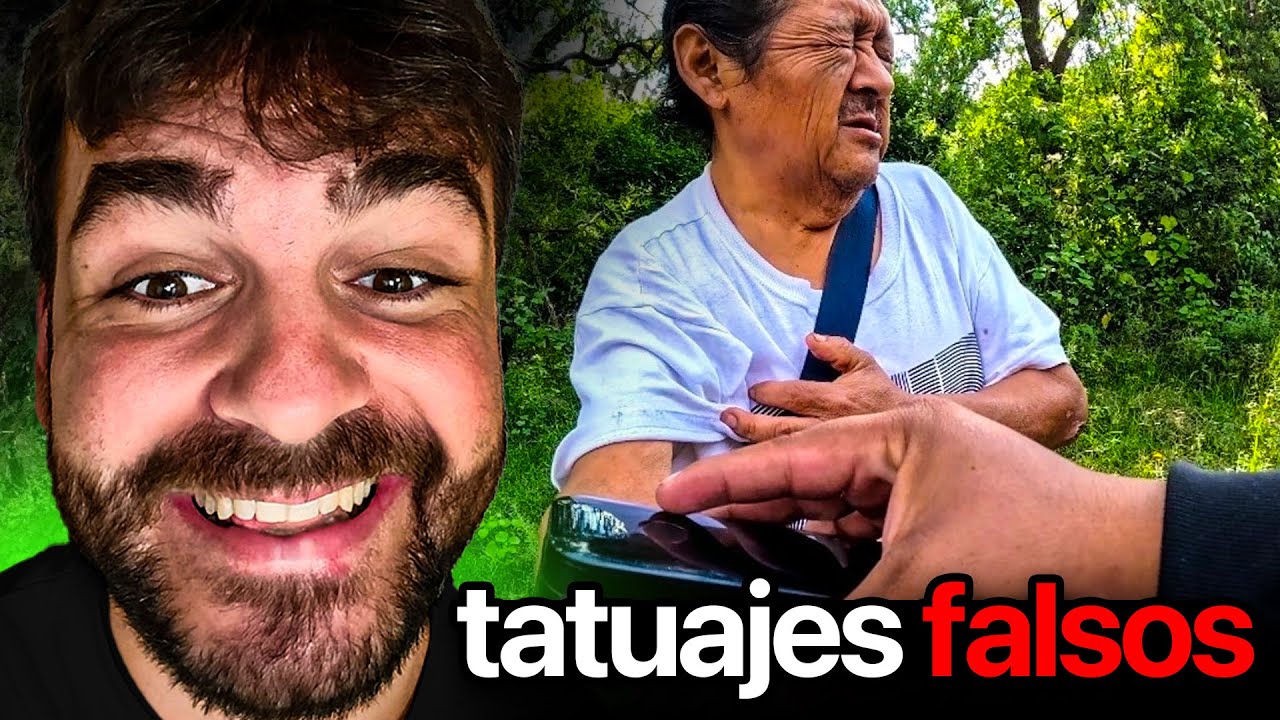 Reacciono a El Rey de las bromas: Tatuajes Falsos (BROMA)