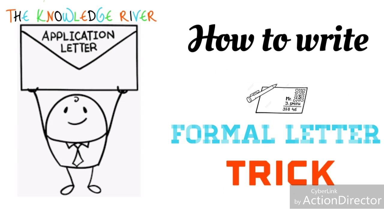 formal letter latest format