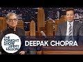 Deepak Chopra guides Jimmy Fallon through two-minute meditation (and you can do it too)