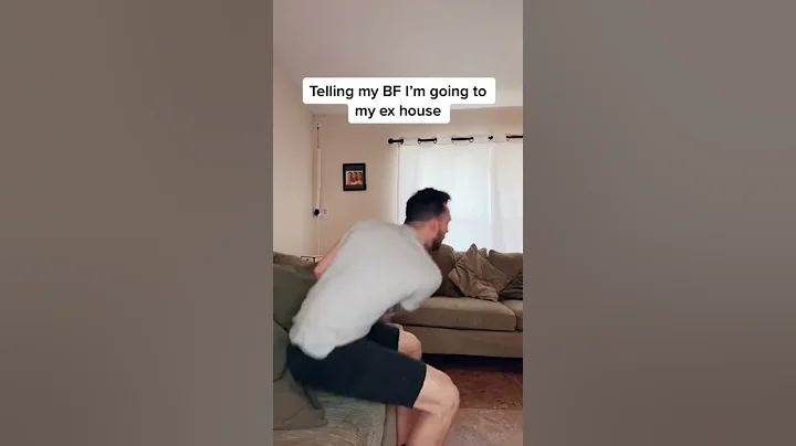 Telling My Boyfriend I’m Going To My Ex House To See His Reaction🤣 #shorts