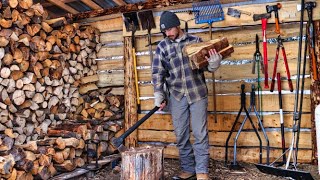 Life in a Dry Cabin | Winter Days