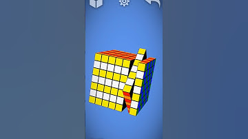 How to make pattern on 7×7 cube 😱⚡💥 #shorts #cube