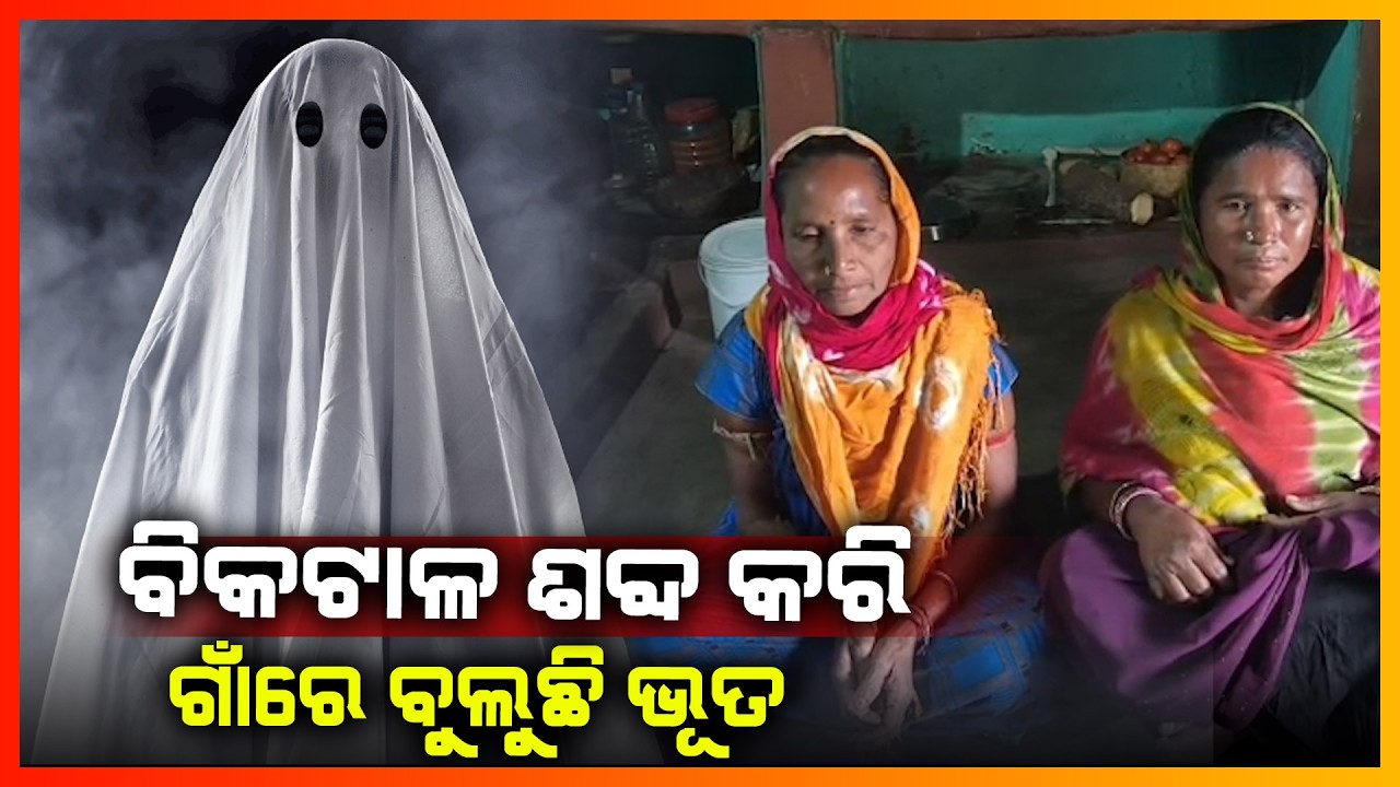 ବିକଟାଳ ଶବ୍ଦ କରି ଗାଁରେ ବୁଲୁଚି ଭୁତ || RAYGADA NEWS