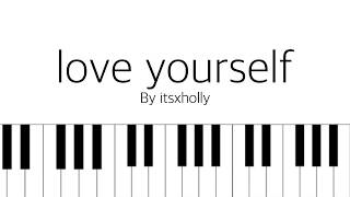 love yourself: her // bts // piano tutorial