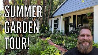 Late August Florida Garden Tour! The Good, the Bad, and the Ugly!