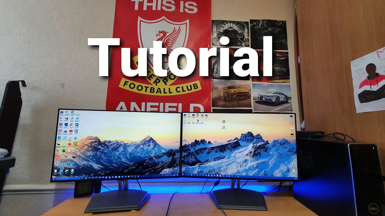 New How To Connect Two Monitors To One PC : Tutorial