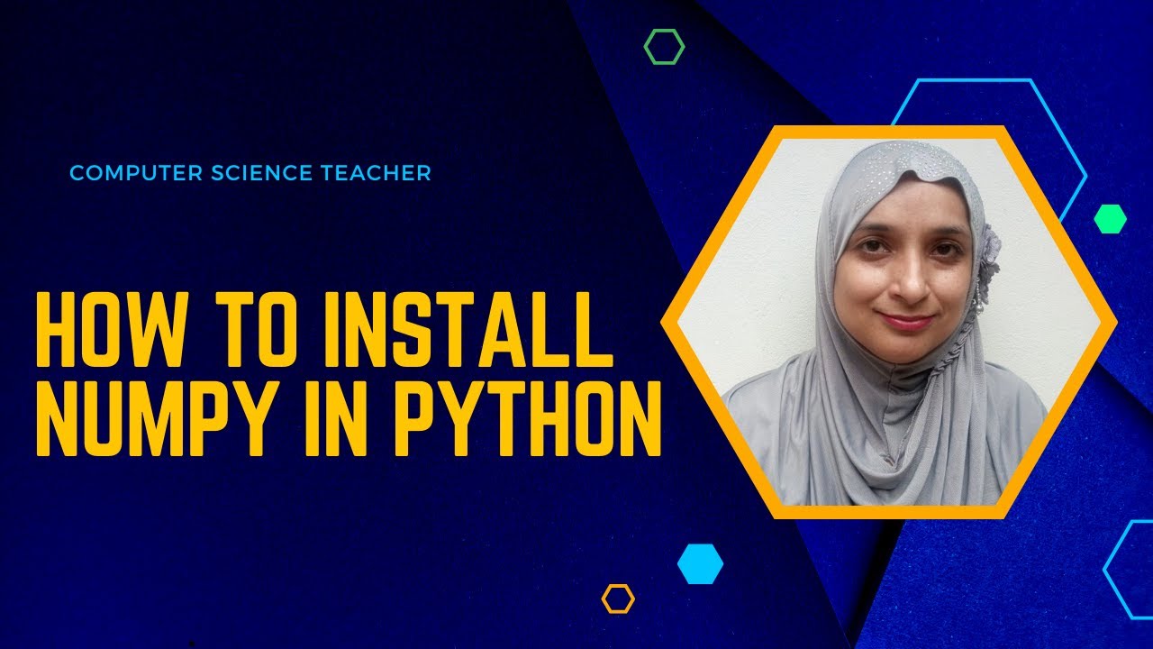 How to install numpy in python - YouTube