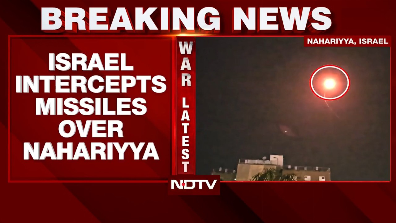 Hezbollah Fires Fresh Missile Barrage At Israel, Iron Dome Intercepts