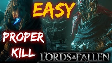 How to Properly Kill Harrower Dervla & The Unbroken Promise (EASY) - Lords of the Fallen Boss Guide