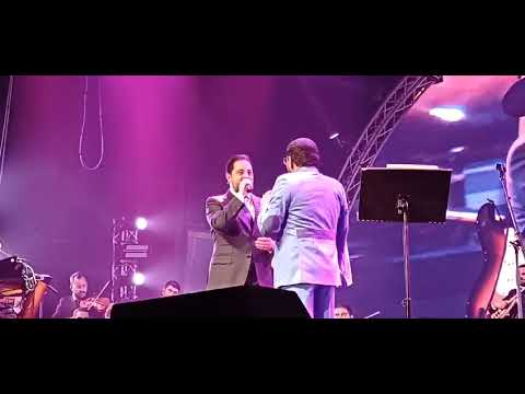 משה דואק עם יובל טייב יה רצני מתוך מופע בנבל עשור 2024 בבנייני האומה 