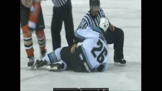 ECHL - Scott Langdon vs Russ Sinkewich 10/28/12