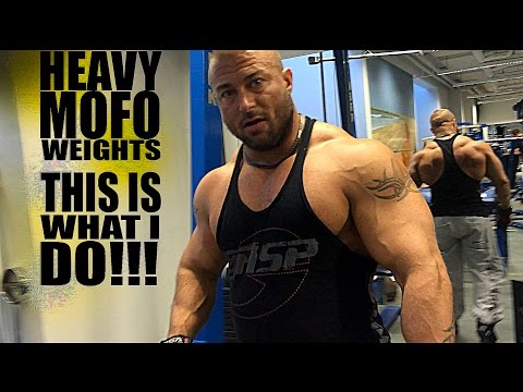 Lat pulldown - Heavy MoFo Weights!!!