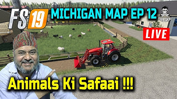 FS19 Michigan Map #12 | Animal Cleanliness | Farming Simulator 19