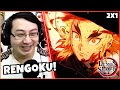 Kyojuro Rengoku The Flame Hashira!!🔥 | First Time Reaction to Demon Slayer Season 2 Episode 1