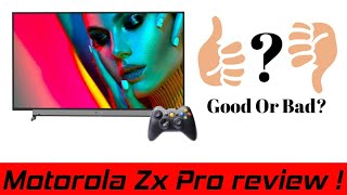 Motorola ZX Pro Android Tv Review & Unboxing || Educational Web Channel