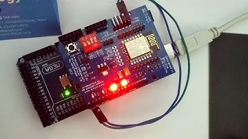 Arduino Mega2560에  ESP8266 WIFI Shield 장착해서 사용해 보기