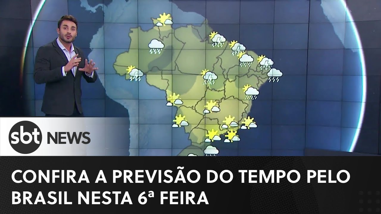 Previsão do tempo: meteorologia emite sinal de alerta para região Sul | #SBTNewsnaTV (05/05/23)