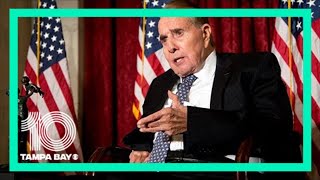 Late Sen. Bob Dole lies in state at US Capitol