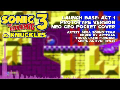 SONIC 32nd: Launch Base: Act 1 (Prototype) | Neo Geo Pocket Cover | ArtisIan Music