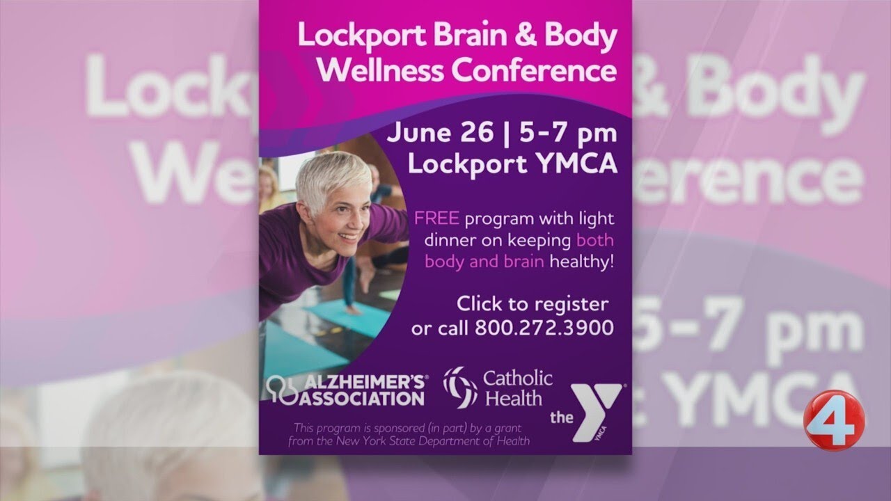 Alzheimer's Association to host conference on brain, body wellness at Lockport YMCA
