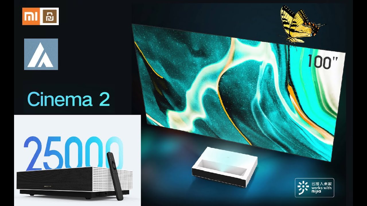 4K Laser Projector Xiaomi Fengmi TV Cinema 2 - YouTube