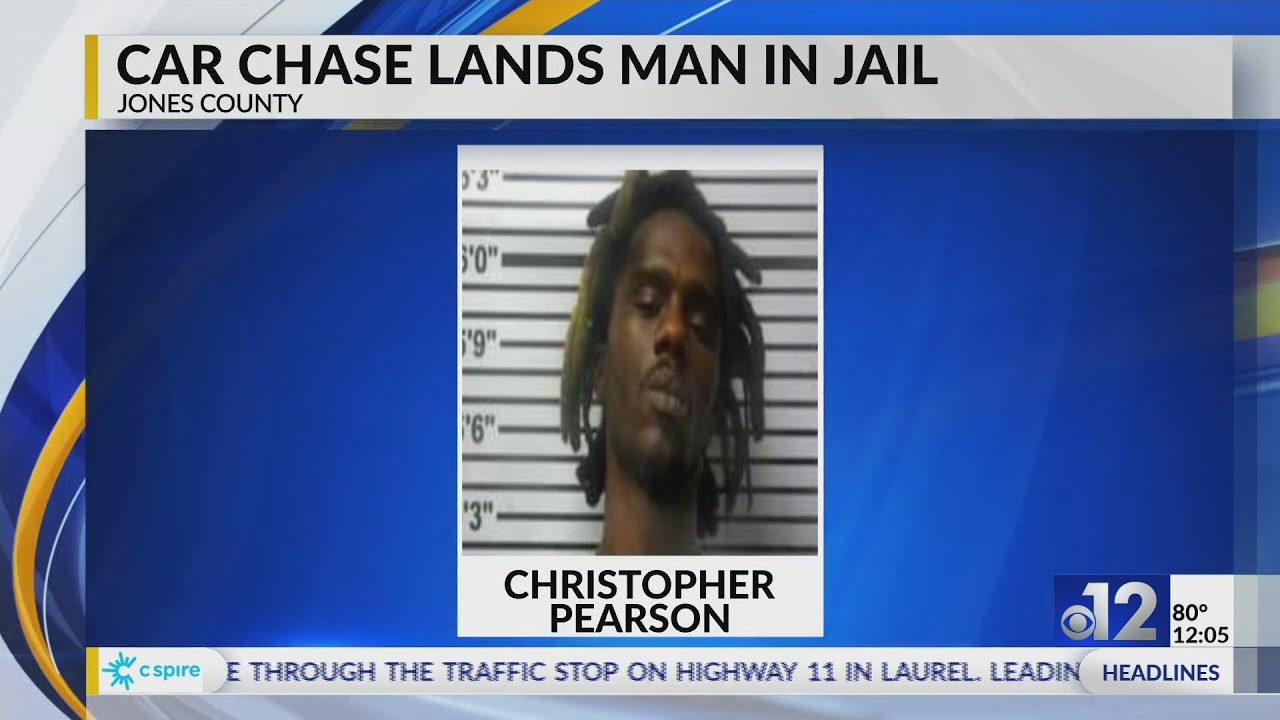 Jones County deputies arrest Prentiss man after chase - YouTube