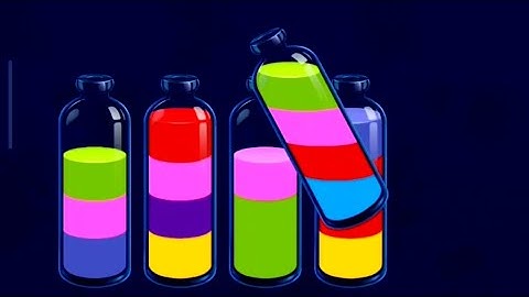 Color water Sort Puzzle Game  LEVEL 10-12 #relaxing #games #puzzlegames #watercolor #sort #youtube