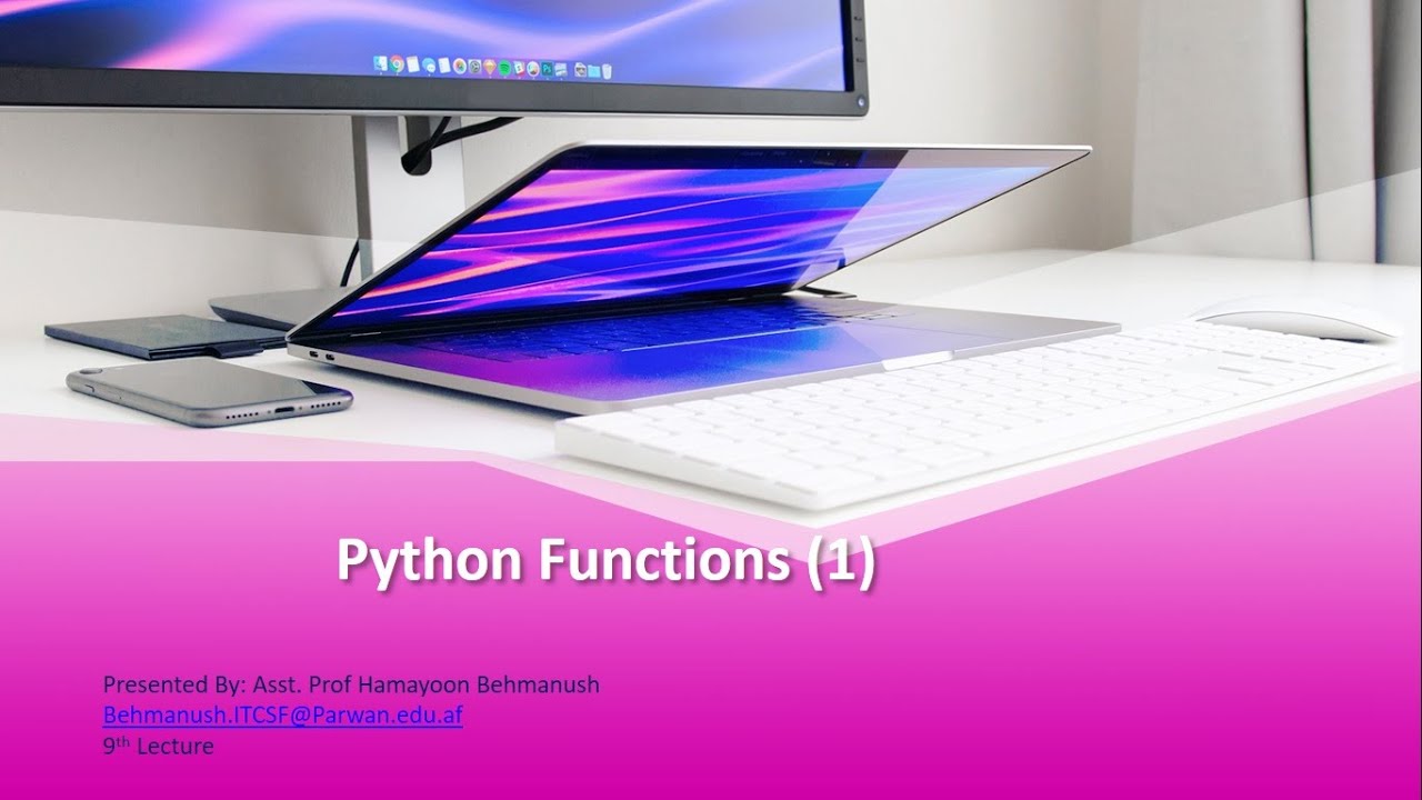 PP 10 - Python Function (1) - YouTube