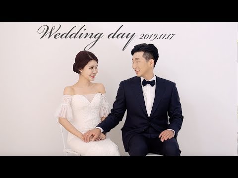 예비신부가 만든 결혼식 본식 셀프 식전영상! 드디어 결혼식! 4년연애 커플👰🏻🎂🤵🏻