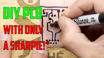 Maak je eigen PCB met een stift!