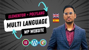 How to create a multi language website using Polylang and Elementor in WordPress tutorial