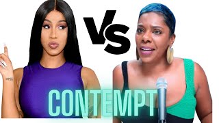 Famous Tasha K ordered to remove Cardi B content, Cardi awarded attorney fees! Wealth