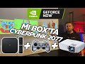 Xiaomi Mi Box S 'e GeForce Now kurdum! Mi Box'ta Cyberpunk 2077 oynamak!