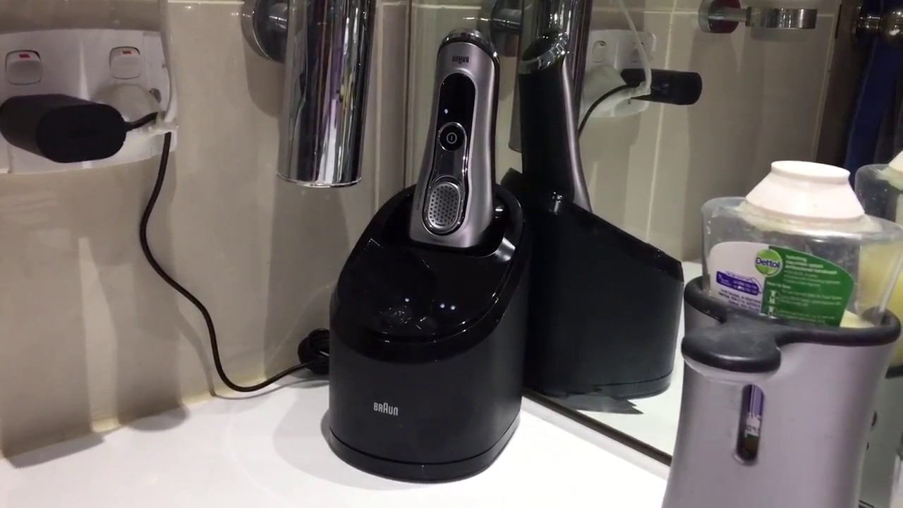 Braun Series 9 9290Cc - Cleaning Demo - Youtube