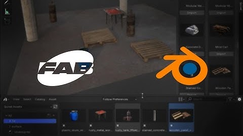 fab to blender addon - browse and import quixel assets in blender.