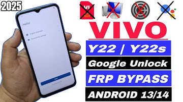 VIVO Y22 | Y22s FRP Bypass Android 14/13 Without PC Setting Not Working | Google Account Unlock 2025