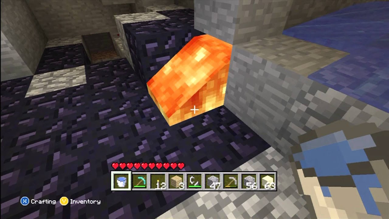 How to make a Nether Portal in Minecraft Xbox 360 edition YouTube