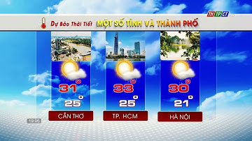 Dự báo thời tiết TP. Cần Thơ 27/10/2022| THTPCT
