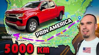 5,000 km across America - New York - Nashville - Dallas - Phoenix