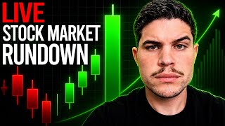 LIVE: The Stock Market Rundown, WHAT IM BUYING RIGHT NOW