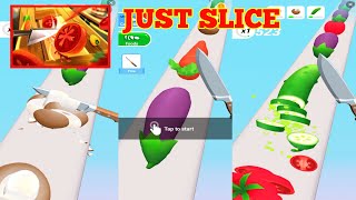 Fruit slicer game | Just Slice Gameplay | Hago Games screenshot 4