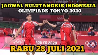 jadwal bulu tangkis indonesia olimpiade tokyo 28 juli 2021 / praven melati babak perempat final