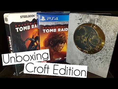 Barn fløjl Higgins Unboxing: Shadow of the Tomb Raider CROFT EDITION PS4 - YouTube
