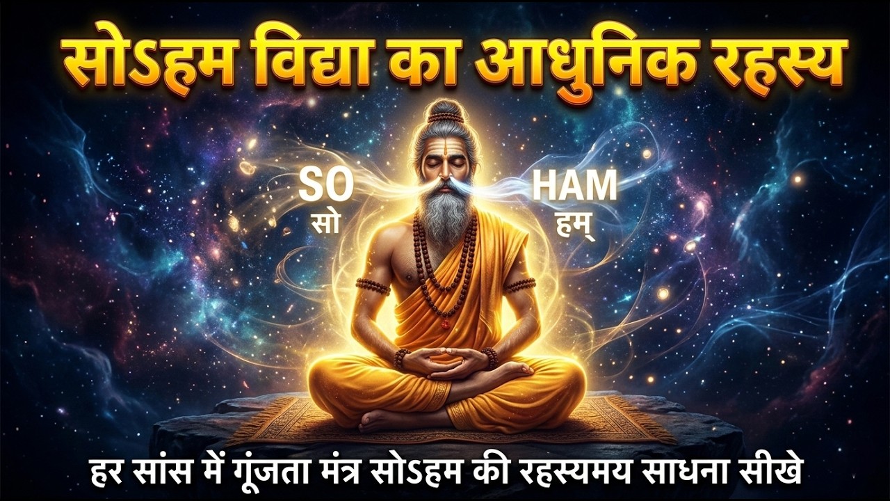 सोऽहम मंत्र की असली शक्ति | 10 मिनट की यह साधना जरूर करें |