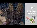 Clip ends at home diy kayla symone